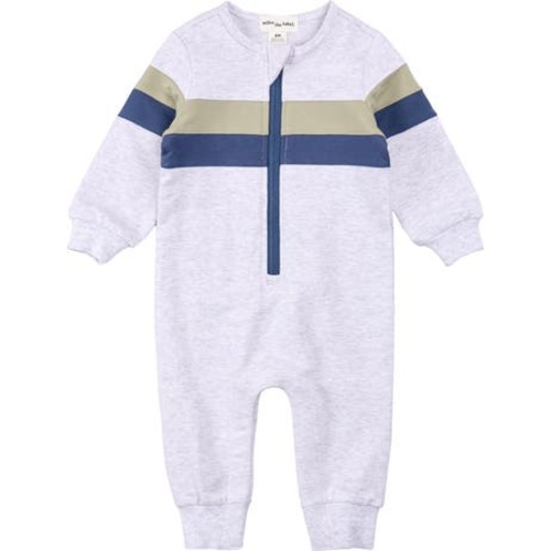Stretch Organic Cotton Romper, 3M
