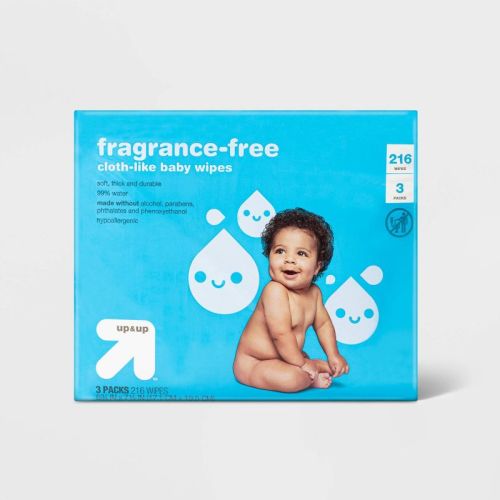 Fragrance Free Baby Wipes Travel Pack - 20ct - Up&up™