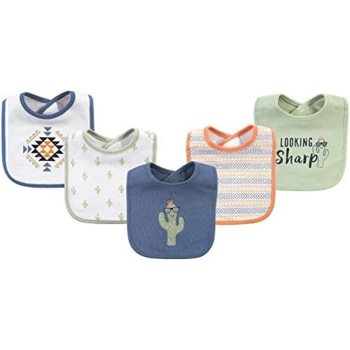 Hudson Baby Unisex BabyCotton Bibs