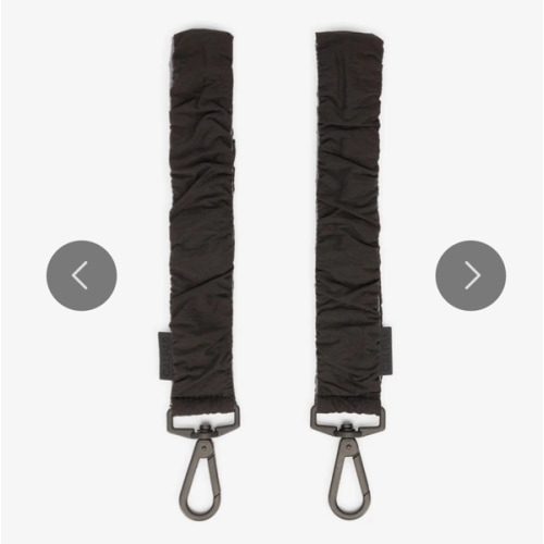 Stroller Straps for Diaper Bag (Set of 2) in Black | CALPAK