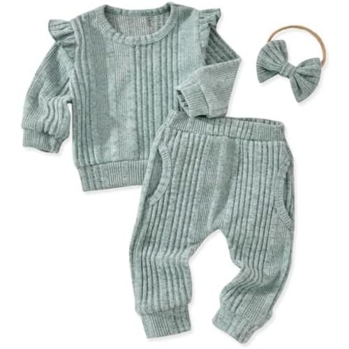 Aalizzwell Infant Baby Girl Fall Winter Outfit