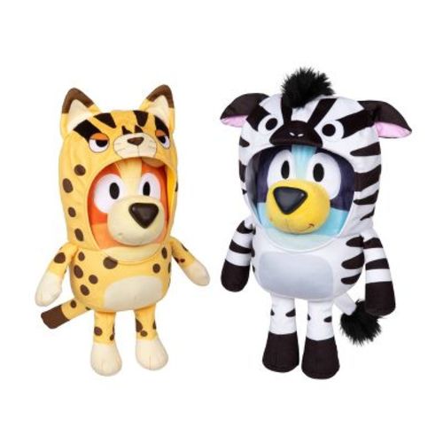Bluey Siblings Interactive Plush - 2pk