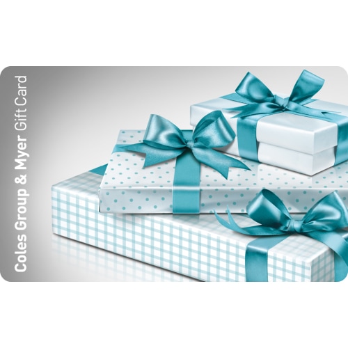Gift Cards - Coles Group & Myer Group