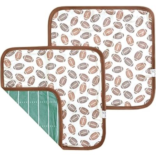 Copper Pearl Baby Security Blanket Set of 2 - Portable Size for Self-Soothing On-The-Go, Ideal Baby Blankets for Boys and Girls, Ultra-Soft, and Gift-Ready Loveys - Blitz