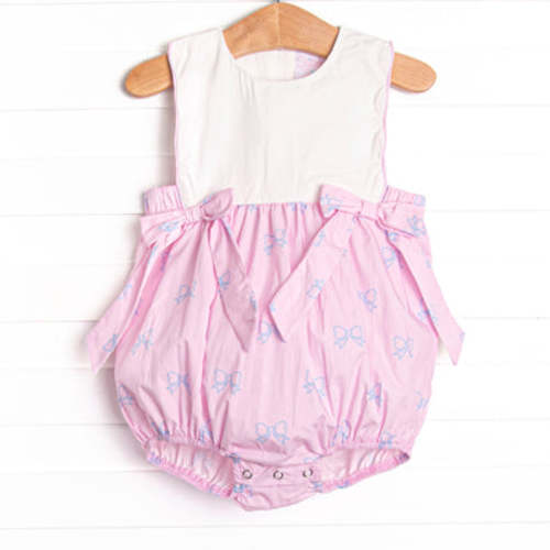 Passport to Paris Side Tie Bubble, Pink – Stitchy Fish