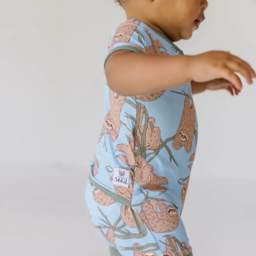 Don't Hurry, Be Happy Shorty Romper