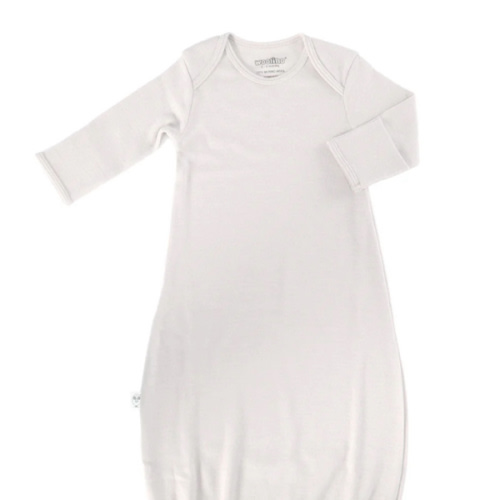 Merino Wool Baby Gown |Natural Merino Wool Baby Sleepwear – Woolino