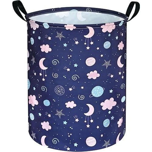 Large Kids hamper Laundry Basket Canvas Baby Nursery Bins Toys Gift Storage Box Waterproof clothing organizer Home,Office,Home Decor