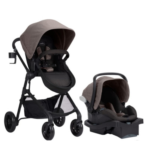 Evenflo Sibby Travel System w/ LiteMax 35 Infant Car Seat