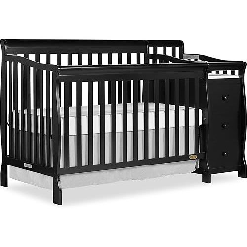 Dream On Me 5 in 1 Brody Convertible Crib with Changer