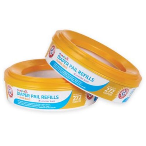 Munchkin® Arm and Hammer 2-Pack Diaper Pail Refills - ORANGE - 2 PACK