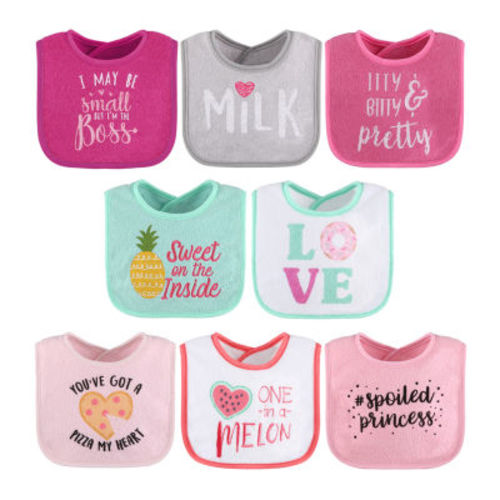 The Peanutshell Girls 8-pc. Bib