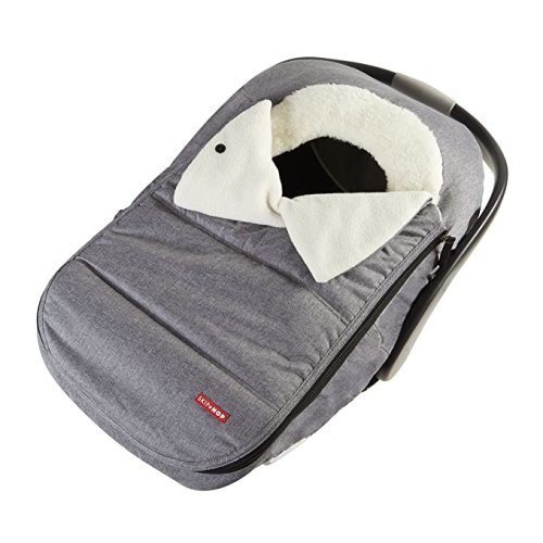 Skip Hop Winter Car Seat Cover, Stroll & Go, Heather Grey - 16x3x27 Inch (Pack of 1)