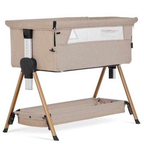 Dream On Me Lilly Bassinet & Bedside Sleeper, Color: Beige