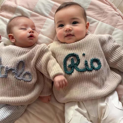 Personalized Baby Sweater,Custom Name Sweater,Crochet Baby Sweater,Name Jumper Baby Boys Girls,Name Toddler Sweater,Customised Baby Gift