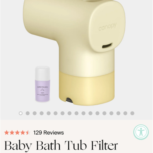 Bath Filter for Baby | The Best Bathtub Water Filter - Canopy