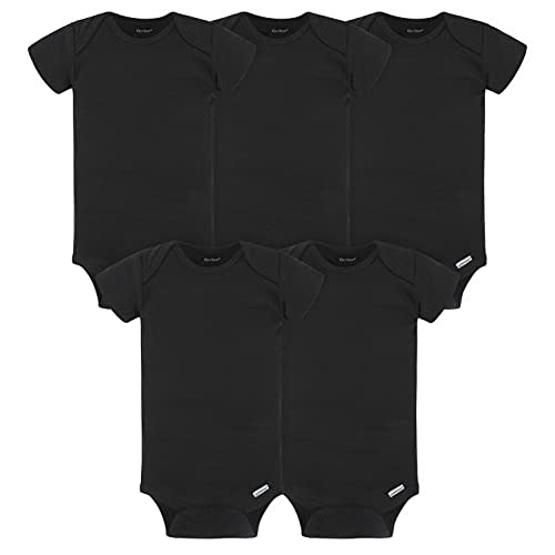 Gerber Baby 5-Pack Solid Onesie Bodysuits