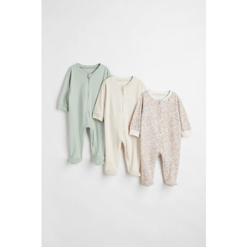 3-pack Jumpsuits with Zipper