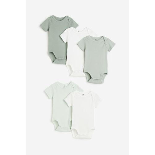 5-pack Cotton Bodysuits