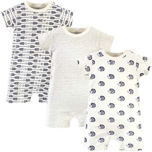 Touched by Nature baby-boys Organic Cotton Rompers