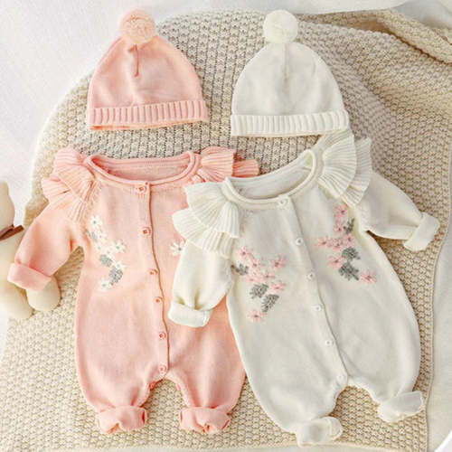 Embroidered Jumper Set