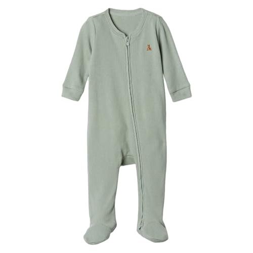 GAP Unisex Baby Two Way Zip Footed One-piece Outfit