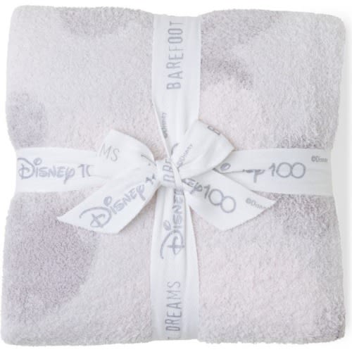 Barefoot Dreams® x Disney® Mickey Mouse CozyChic® Stroller Blanket, Almond Multi