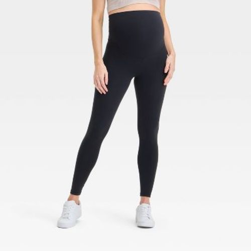 Over Belly High-rise Active Maternity Leggings - Isabel Maternity By Ingrid & Isabel™ Black M