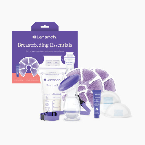 Lansinoh Breastfeeding Essentials Kit for Nursing Moms