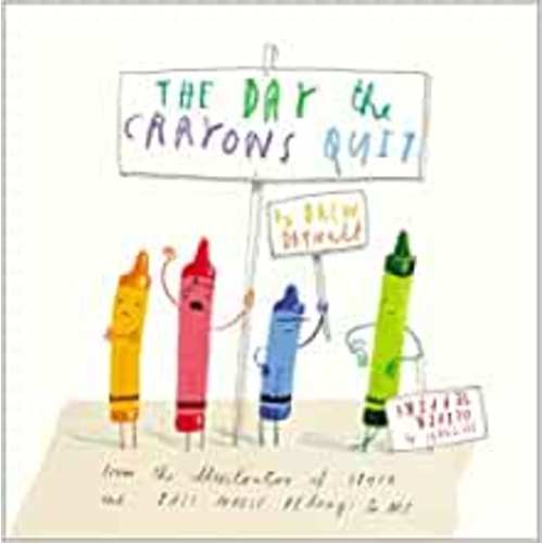 Amazon.com: The Day the Crayons Quit: 8601300036731: Daywalt, Drew, Jeffers, Oliver: Books