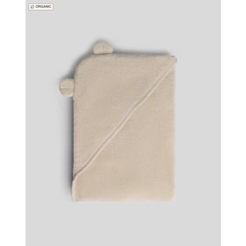 Organic Hooded Baby Towel with Ears (Natural) – Parachute Home