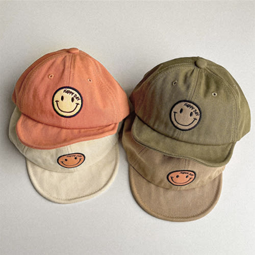 HAPPY DAY Baby Smiley Baseball Cap