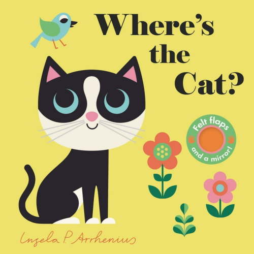 NOSY CROW STAFF: Where's the Cat?: (an Interactive, Sensory Lift-The-Flap Book with Felt Flaps and a Mirror for Babies and Toddlers. Friendly Pets Include a Goldfish, a Dog, and Guinea Pig. ) (Boa...