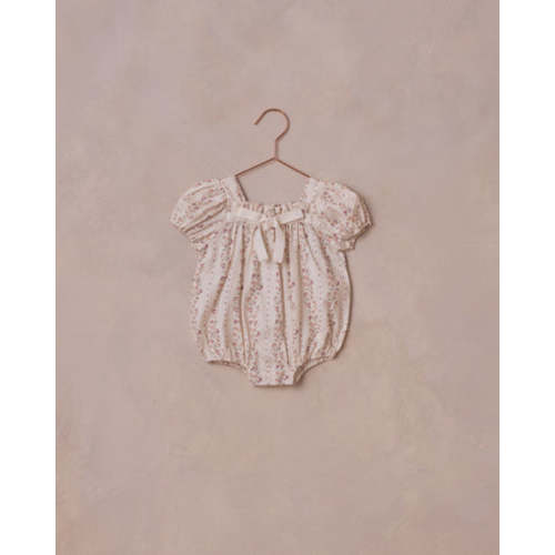 Lyla Romper | Floral Stripe