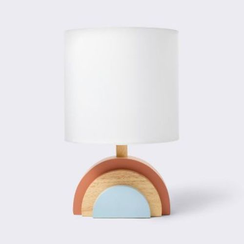 Wooden Rainbow Table Lamp (Includes LED Light Bulb) - Cloud Island™