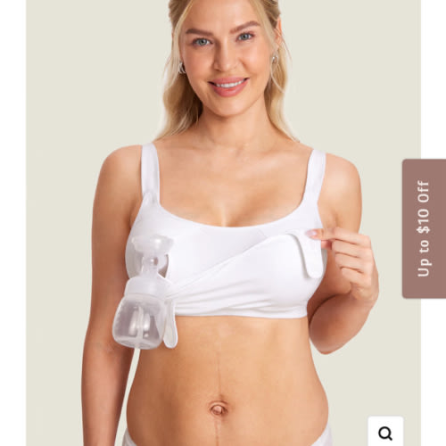 Natrelax® Velcro All-in-One Nursing & Pumping Bra