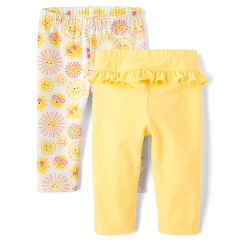 The Children's Place Baby Girls' and Newborn Pull on Pants
