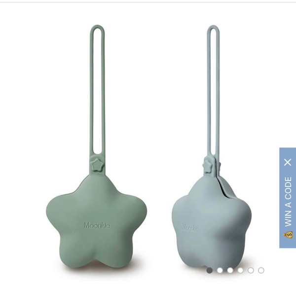 Silicone Pacifier Holders