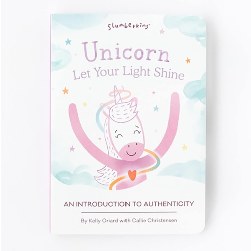 Slumberkins Unicorn, Let Your Light Shine: An Introduction to Authenticity | Promotes Authenticity | Social Emotional Tools for Ages 0+