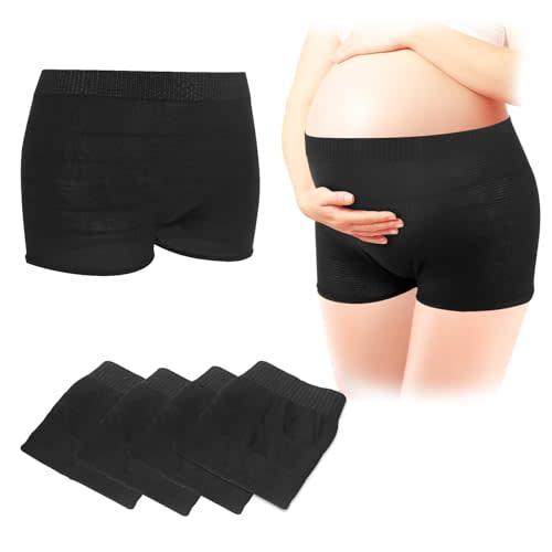 CARER Healthcare Incontinence Pregnancy 4 PCS Mesh Underwear Postpartum High Waist Mesh Panties Great for Post-surgical and Postpartum Recovery