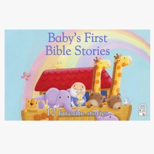 Baby's First Bible Stories Padded Board Book - Gift for Easter, Christmas, Communions, Newborns, Birthdays, Beginner Bible