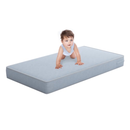 Safety 1st Heavenly Dreams Baby Crib and Toddler Bed Mattress, Blue