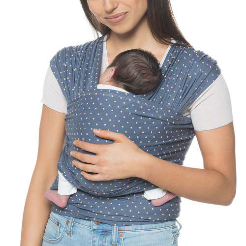 ErgoBaby Aura Baby Wrap in Coral Dots