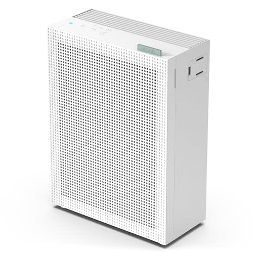 COWAY Air Purifiers for Home Bedroom up to 1,035ft² with Washable Filter, True HEPA Filter for Smoke, Pollen, Dander, Smell Air Purifier with Air Quality Monitor, Auto Mode, 3yr Warranty, 150, White