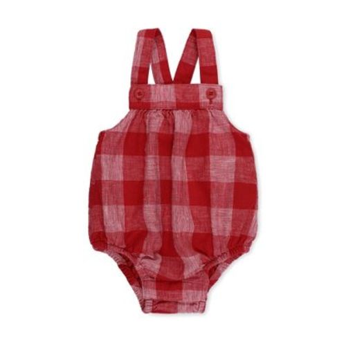Hope & Henry Baby Bubble Romper (blue Seersucker, 0-3 Months)
