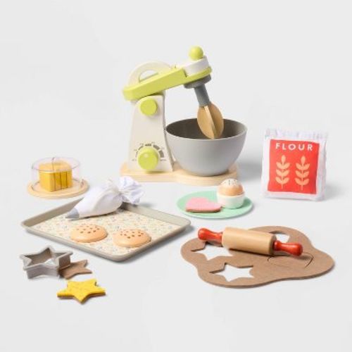 Baking Play Set - Gigglescape™: 27-piece Toy Kitchen, Plastic & Wood, Ages 3+, Creativity & Motor Skills