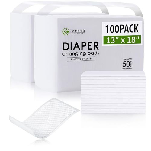 Disposable Changing Pads 100 Pack