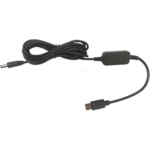 Baby car Camera USB Powered Adapter,Baby car Camera Cable(Type c) DC5521 to USB c 12V Cord Adapter(7FT) ONLY Support Cigarette Lighter Port,NOT Monitor and Camera(Type c 12V)
