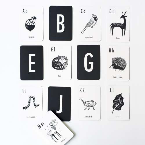 Woodland Alphabet Cards LP – Wee Gallery
