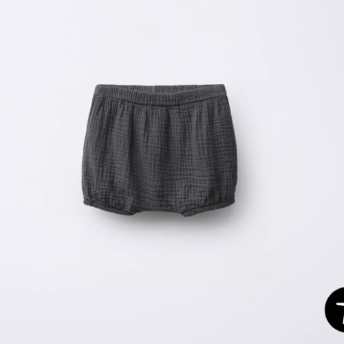 BLOOMER COTTON GAUZE - Steel | ZARA United States